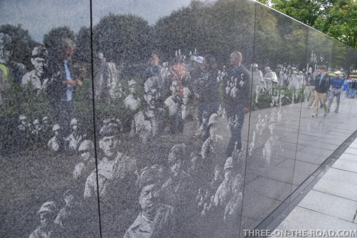 Washington DC, Korean War Memorial