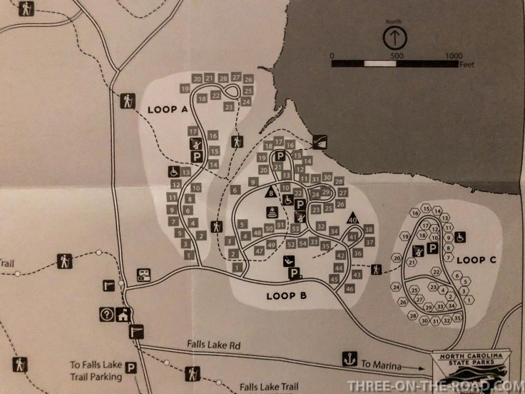 Falls Lake, Rolling View Campground, Raleigh, NC